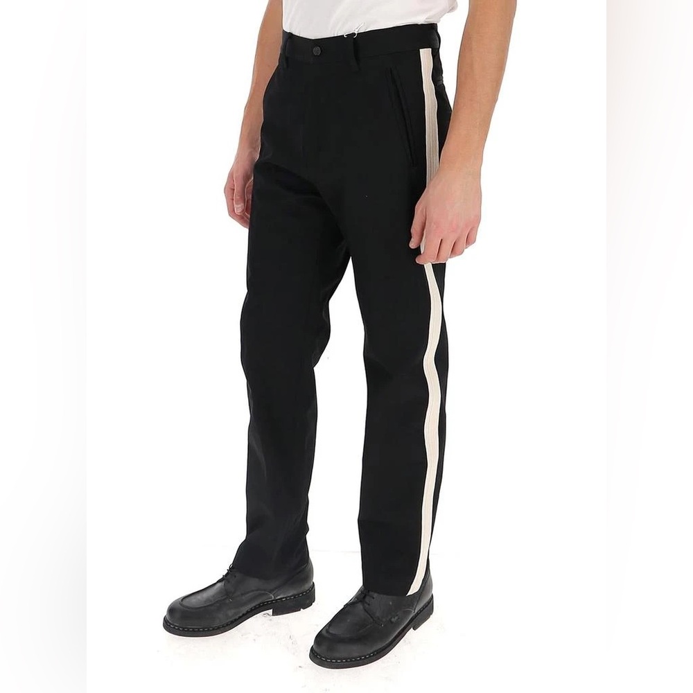 AMBUSH Side-Stripe Straight-Fit Trousers. Size 3/ 32”x 32”. NWT! $735